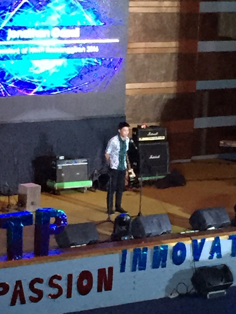 Jonathan Gozali, President of HIMTI Kemanggisan 2016